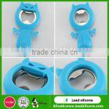 2017 NEW Silicone Rabbit Beer Bottle Opener thumbnail-4