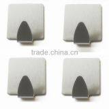 4 Pieces 3M Stainless Steel Adhesive Door Hook thumbnail-3