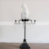 Fashion Jewelry Display Stand Resin Jewelry Holder Parrot Figurines thumbnail-4