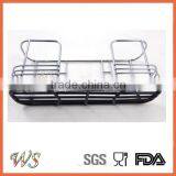 WS-SH02 Coated Large Suction Cups Kitchen Sink Sponge Holder, Metal Kitchen Rack With Rubber Bottle thumbnail-2