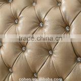 Genuine Leather Sofa Stainless Steel Base Top Grain Leather Sofa Furniture SF017 thumbnail-5