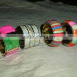 Metal Napkin Rings,Horn Napkin Ring,Colorful Napkin Rings thumbnail-1