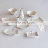 Japanese Style Dinnerware Set With Handpainting thumbnail-1