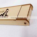 Hot Selling Large Capacity Cheap Custom Pattern Student Wooden Pencil Case thumbnail-1