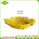 Handwoven High Quality Empty Willow Basket Fruit Wicker Fruit Basket thumbnail-6