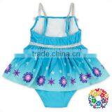 Fashion Style Kid One Piece Swimwear Ice Queen Print Bikini Baby Swimsuit thumbnail-6