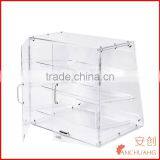 3 Tires Acrylic Doughnut Display Case Bakery Display Cabinet thumbnail-5