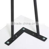 Hot Item Metal Solid Steel Black Color 16 Inch 2 Rod Metal Hairpin Leg for Coffee Table thumbnail-6