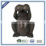 Promotion Poly Resin 3 Frogs Pyramid Figurine thumbnail-2