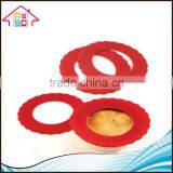 NBRSC Silicone Crust Shield Reusable Mini Pie Pan Cover Set Of 4 Pcs thumbnail-2