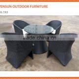 Outdoor Furniture General Use and Garden Set Specific Use Rattan Outdoor Round Table Set thumbnail-1