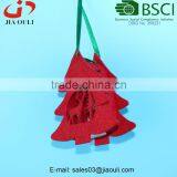 BSCI Audit Factory Hot Sales LED Light Decoration Non-woven Hanging Christmas Tree thumbnail-5