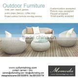 8063 Luxury Waterproof Rattan Outdoor Furniture Durable Lounge Living Room Sofa Set thumbnail-1