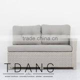 Watson Left Hand Wicker Bench - Vietnam Conservation Furniture thumbnail-1