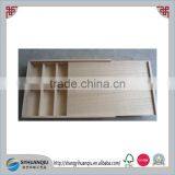 Cheap Unfinished Home Kitchen Wooden Spice Organise Box Salt Box Compartment Box With Sliding Lid thumbnail-1