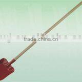 Carbon Steel Shovel With Long Wood Handle thumbnail-1