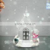 2015Dongguan Acrylic 7inch Snow House With LED Color-changing Light thumbnail-4