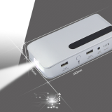 16800mAh Mini Jump Starter With for Car/ Smart Phone, Digital Camera, Tablet PC