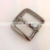 1-1/4" End Bar Buckle, Solid Brass End Bar Buckle With One Prong, Nickel Plate Belt Buckle thumbnail-2