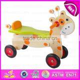 2016 Best Sale Lovely Wooden Baby Tricycle W16A024 thumbnail-1