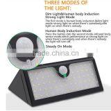 Wall Outdoor Led Gardens Lamp Solar Garden Lamp With Infrared Sensor thumbnail-5