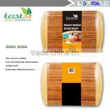 Factory Direct Sale of 100% Organic Bamboo Cutting Boards: 18 * 12.5 * 0.7 Inches Juice Slots thumbnail-2