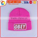 Embroidery Patch CC Beanie Winter Warm Hat thumbnail-5