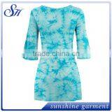 Fashion Latest Tie -Dye Summer Dresses Woman 2017 thumbnail-6