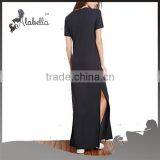 Latest Casual Dress Designs t Shirts Dress With Fitness Fabric thumbnail-2