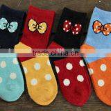 Comfortable Warm Children Socks Colorful Happy Cartoon Wool Socks thumbnail-1