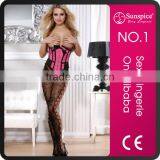 2015 Hot Sales and Fashionable Black Sexy Fat Women Corset Sexy Www Xxx Photo Girls Waist Training Corset Sexy Corset thumbnail-2