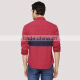 Wholesale Clothing Garment Italy Casual Style Latest Shirts for Men Pictures thumbnail-2