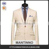 2017 Top Quality 100% Wool Off-white Suit thumbnail-1