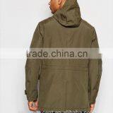2016 Men's Mid-long Jeans Parka in Bonded Nylon thumbnail-3