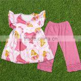 2016 Children's Remake Outfit Fall Clothing Children Ruffle Autumn Clothes Sets Boutique Clothing thumbnail-5