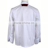 WRAP Audited Factories Restaurant Staff Uniforms Fitted Executive Chef Coats for Men thumbnail-5