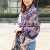 Hot Sale Women Cheap Promotional Scarves , Mix-color Shawl Scarves From China Factory thumbnail-3