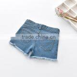 Bulk Price Children Jeans Shorts Girlss Denim Jeans Shorts Kids Mini Jeans thumbnail-5