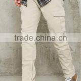 Latest Design Casual Men Custom Pocket Twill Cotton Autumn Plain Cheap Cargo Pants thumbnail-2