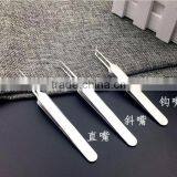 Stainless Steel Cured Angle Head Sharp Acne Clip Nose Blackheads Remove Elbow Needle Blemish Extractor thumbnail-1