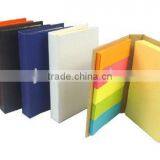 Hard Kraft Cover Pocketbook With Colorful Paper-tape Made in China thumbnail-1