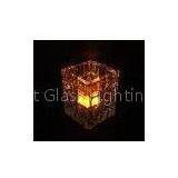 Square Glass Candle Holder thumbnail-1