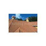 High Performance Cost Wave / Double Roman Roofing Tiles For Decoration thumbnail-1