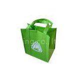 Green Recyclable 120gsm Eco Non-woven Shopping Bags / Fabric Shopping Bags For Vegetable / Food thumbnail-1