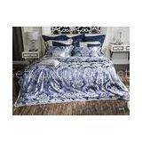 Blue Silk Jacquard Noble Luxury Bed Sets Exquisite For Business Men thumbnail-1