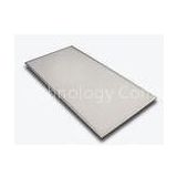 Rectangle 18W Led Flat Panel Lighting Fixture For Office Aluminum Alloy And Pmma