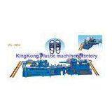 PVC And TPR Slipper Making Machine , Rotary Footwear Making Machine For 2 Colors Sandal