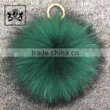 Colorful Beautiful Keyring Fur Pompon Ball Accessories Keychain thumbnail-1