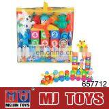 Funny Building Block Puzzle Design ABS Plastic Baby Toys Manufacturer