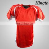 New design wholesale customized double sided football jersey